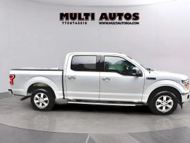 2018 FORD F150 SUPERCREW CAB PICKUP V8, FLEX FUEL, 5.0 LITER XLT PICKUP 4D 5 1/2 FT