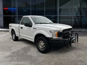 2018 FORD F150 REGULAR CAB PICKUP WHITE AUTOMATIC - CARPALACE, Chantilly, VA. 38.91645215435775, -77.47495885092432