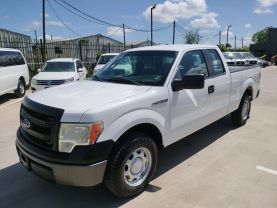 2014 FORD F150 SUPER CAB PICKUP V6, FLEX FUEL, 3.7 LITER XL PICKUP 4D 6 1/2 FT at Motors On Wheels - used car dealership in Houston, Texas.