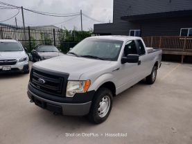 2013 FORD F150 SUPER CAB PICKUP V8, FLEX FUEL, 5.0 LITER XL PICKUP 4D 6 1/2 FT at Motors On Wheels - used car dealership in Houston, Texas.