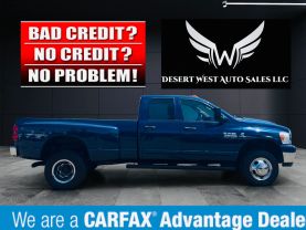 2007 DODGE RAM 3500 QUAD CAB PICKUP 6-CYL, TURBO DSL 6.7L SLT PICKUP 4D 8 FT