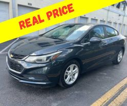 2018 CHEVROLET CRUZE SEDAN BLACK AUTOMATIC - Iron Cars Inc