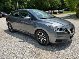 2021 NISSAN VERSA SEDAN 4-CYL, 1.6 LITER SV SEDAN 4D at T&T Repairables - used car dealership in Spencer, Indiana.