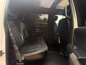 2017 FORD F150 SUPERCREW CAB PICKUP V8, FLEX FUEL, 5.0 LITER PLATINUM PICKUP 4D 5 1/2 FT