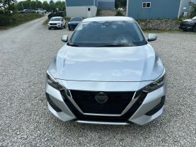 2021 NISSAN SENTRA SEDAN 4-CYL, 2.0 LITER SV SEDAN 4D at T&T Repairables - used car dealership in Spencer, Indiana.