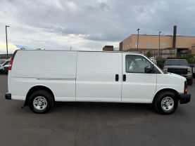 2016 CHEVROLET EXPRESS 3500 CARGO CARGO V8, FLEX FUEL, 6.0 LITER EXTENDED VAN 3D