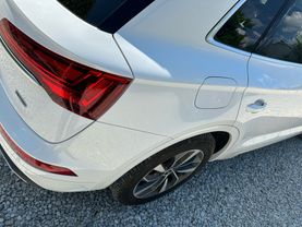 2021 AUDI Q5 SUV 4-CYL, TURBO, 2.0 LITER 45 TFSI PREMIUM SPORT UTILITY 4D at T&T Repairables - used car dealership in Spencer, Indiana.