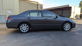 2007 HONDA ACCORD SEDAN V6, VTEC, 3.0 LITER EX-L SEDAN 4D