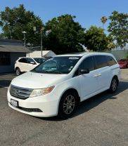 2012 HONDA ODYSSEY VAN V6, I-VTEC, 3.5 LITER EX-L MINIVAN 4D