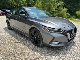 2021 NISSAN SENTRA SEDAN 4-CYL, 2.0 LITER SR SEDAN 4D at T&T Repairables - used car dealership in Spencer, Indiana.