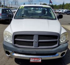 2007 DODGE RAM 1500 REGULAR CAB PICKUP V6, 3.7 LITER ST PICKUP 2D 8 FT