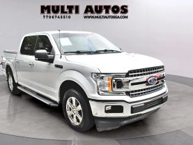 2018 FORD F150 SUPERCREW CAB PICKUP V8, FLEX FUEL, 5.0 LITER XLT PICKUP 4D 5 1/2 FT