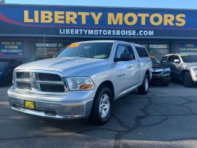 2012 RAM 1500 QUAD CAB PICKUP V8, FLEX FUEL, 4.7 LITER SLT PICKUP 4D 6 1/3 FT