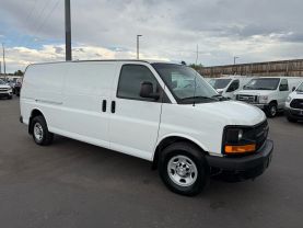 2016 CHEVROLET EXPRESS 3500 CARGO CARGO V8, FLEX FUEL, 6.0 LITER EXTENDED VAN 3D