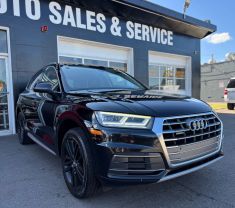 2018 AUDI Q5 SUV 4-CYL, TURBO, 2.0 LITER PREMIUM PLUS SPORT UTILITY 4D