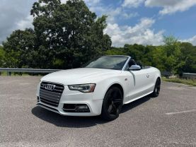 2013 AUDI S5 CONVERTIBLE V6, SUPERCHARGED, 3.0 LITER PREMIUM PLUS CONVERTIBLE 2D
