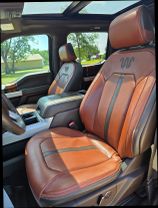 2019 FORD F350 SUPER DUTY CREW CAB PICKUP V8, TURBO DIESEL, 6.7 LITER KING RANCH PICKUP 4D 8 FT
