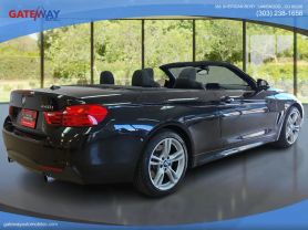 2017 BMW 4 SERIES CONVERTIBLE 6-CYL, TURBO, 3.0 LITER 440I XDRIVE CONVERTIBLE 2D