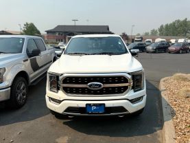 2022 FORD F150 SUPERCREW CAB PICKUP V6, ECOBOOST, TWIN TURBO, 3.5 LITER PLATINUM PICKUP 4D 5 1/2 FT
