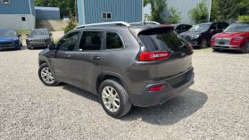 2018 JEEP CHEROKEE SUV 4-CYL, 2.4 LITER LATITUDE PLUS SPORT UTILITY 4D at T&T Repairables - used car dealership in Spencer, Indiana.