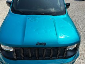 2022 JEEP RENEGADE SUV 4-CYL, MULTIAIR, TURBO, 1.3 LITER ALTITUDE SPORT UTILITY 4D at T&T Repairables - used car dealership in Spencer, Indiana.