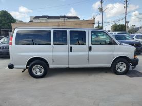 2017 CHEVROLET EXPRESS 2500 PASSENGER PASSENGER V8, FLEX FUEL, 6.0 LITER LS VAN 3D at Motors On Wheels - used car dealership in Houston, Texas.