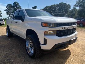 2021 CHEVROLET SILVERADO 1500 CREW CAB PICKUP 4-CYL, TURBO, 2.7 LITER CUSTOM PICKUP 4D 5 3/4 FT