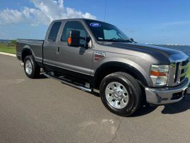 2008 FORD F250 SUPER DUTY SUPER CAB PICKUP V8, TURBO DSL 6.4L LARIAT PICKUP 4D 6 3/4 FT