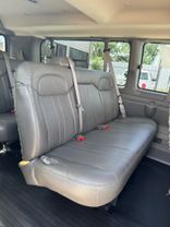 2018 CHEVROLET EXPRESS 3500 PASSENGER PASSENGER V8, FLEX FUEL, 6.0 LITER LS EXTENDED VAN 3D at Motors On Wheels - used car dealership in Houston, Texas.