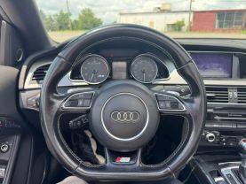 2013 AUDI S5 CONVERTIBLE V6, SUPERCHARGED, 3.0 LITER PREMIUM PLUS CONVERTIBLE 2D