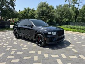 2021 BENTLEY BENTAYGA SUV V8, TWIN TURBO, 4.0 LITER V8 SPORT UTILITY 4D