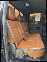 2013 FORD F250 SUPER DUTY CREW CAB PICKUP V8, TURBO DSL, 6.7L PLATINUM PICKUP 4D 6 3/4 FT