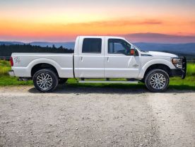 2015 FORD F250 SUPER DUTY CREW CAB PICKUP V8, TURBO DSL, 6.7L LARIAT PICKUP 4D 6 3/4 FT