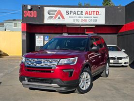2018 FORD EXPLORER SUV V6, 3.5 LITER XLT SPORT UTILITY 4D