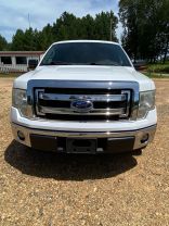 2013 FORD F150 SUPERCREW CAB PICKUP V6, FLEX FUEL, 3.7 LITER XLT PICKUP 4D 5 1/2 FT
