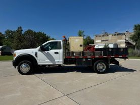2017 FORD F450 SUPER DUTY REGULAR CAB & CHASSIS CAB_CHASSIS V8, TURBO DIESEL, 6.7L XL 2D