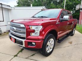 2015 FORD F150 SUPERCREW CAB PICKUP V6, ECOBOOST, TT, 3.5L PLATINUM PICKUP 4D 5 1/2 FT