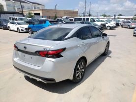 2021 NISSAN VERSA SEDAN 4-CYL, 1.6 LITER SV SEDAN 4D at Motors On Wheels - used car dealership in Houston, Texas.