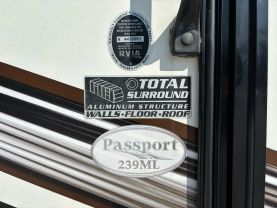 2017 KEYSTONE RV PASSPORT EXPRESS RV - 239ML at T&T Repairables - used car dealership in Spencer, Indiana.