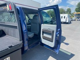2012 FORD F550 SUPER DUTY CREW CAB 9FT FLATBED GOOSENECK TRUCK FLATBED TRUCKS V8, TURBO DIESEL, 6.7 LITER 176" W.B. 4D - Eddies Auto Sales