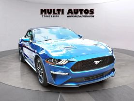 2018 FORD MUSTANG CONVERTIBLE 4-CYL, ECOBOOST, 2.3T ECOBOOST PREMIUM CONVERTIBLE 2D