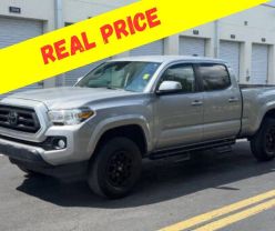 2021 TOYOTA TACOMA DOUBLE CAB PICKUP SILVER AUTOMATIC - Iron Cars Inc