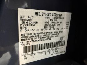 2021 FORD MUSTANG MACH-E