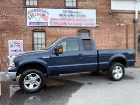 2005 FORD F250 SUPER DUTY SUPER CAB PICKUP V8, 5.4 LITER LARIAT PICKUP 4D 8 FT