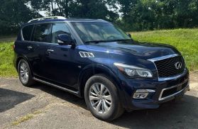 2017 INFINITI QX80 SUV V8, 5.6 LITER SPORT UTILITY 4D