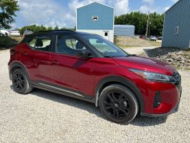 2024 NISSAN KICKS SUV 4-CYL, 1.6 LITER SR SPORT UTILITY 4D at T&T Repairables - used car dealership in Spencer, Indiana.