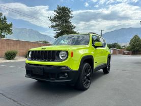2018 JEEP RENEGADE SUV 4-CYL, MULTIAIR, 2.4L ALTITUDE SPORT UTILITY 4D