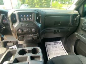 2021 CHEVROLET SILVERADO 1500 CREW CAB PICKUP 4-CYL, TURBO, 2.7 LITER CUSTOM PICKUP 4D 5 3/4 FT