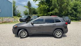 2018 JEEP CHEROKEE SUV 4-CYL, 2.4 LITER LATITUDE PLUS SPORT UTILITY 4D at T&T Repairables - used car dealership in Spencer, Indiana.