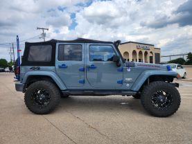 2014 JEEP WRANGLER SUV V6, 3.6 LITER UNLIMITED SAHARA SPORT UTILITY 4D